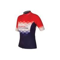 Endura Prudential RideLondon Women\'s Short Sleeve Jersey | Red/Blue