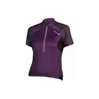 Endura Women\'s Hummvee Short Sleeve Jersey | Purple - XL