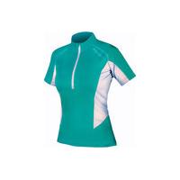 Endura Women\'s Pulse Short Sleeve Jersey | Blue/Green - M
