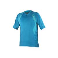 Endura Singletrack Short Sleeve Jersey | Blue - S