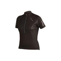 Endura Women\'s Xtract Short Sleeve Jersey | Black - XS