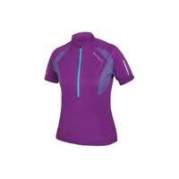 Endura Women\'s Xtract Short Sleeve Jersey | Purple