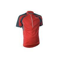 endura hummvee short sleeve jersey red m