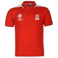 England UEFA Euro 2016 Polo Shirt (Red)