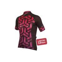 Endura Women\'s Triweave Graphics Short Sleeve LTD Jersey | Purple/Black - XS