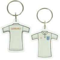England F.A. Acrylic Keyring Gerrard