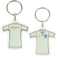 England F.A. Acrylic Keyring Rooney