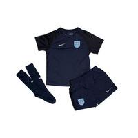 england 1718 little kids away replica football kit