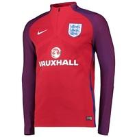 england authentic drill top red red