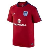 England Flash Short Sleeve Training Top - Kids Red, Red