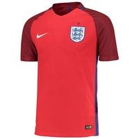 England Away Match Shirt 2016, Red