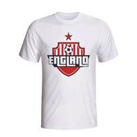 england country logo t shirt white