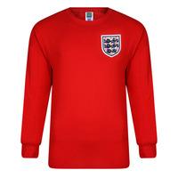 England Men\'s 1966 World Cup Final No.6 Shirt - Red, Large