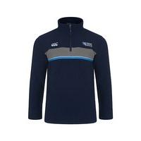 England RWC 2015 Lineout Quarter Zip Fleece (Navy)