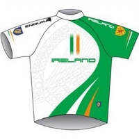 Endura Coolmax Printed Ireland Flag Short Sleeve Jersey