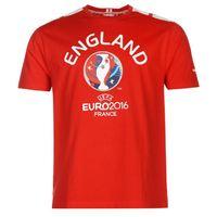 england uefa euro 2016 graphic t shirt red