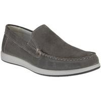 enval 7888 mocassins man grey mens loafers casual shoes in grey
