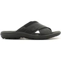 enval 5896 sandals man mens mules casual shoes in black