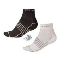 Endura Coolmax Race Womens Sock (triple Pack)