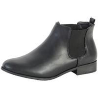 Enza Nucci Bottine MR2646 Noir men\'s Mid Boots in black