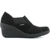 Enval 4963 Mocassins Women women\'s Slip-ons (Shoes) in black