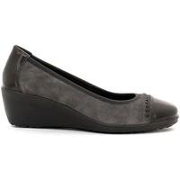 Enval 6951 Ballet pumps Women Dark grey women\'s Shoes (Pumps / Ballerinas) in grey