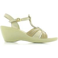 enval 1983 wedge sandals women platino womens sandals in grey