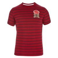 England Rugby 1871 Rose Stripe T-Shirt, N/A