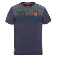 England Rugby Since 1871 Colour Blocked T-Shirt - Graphite, N/A