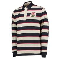 england rugby since 1871 striped rugby jersey long sleeve bonegra red