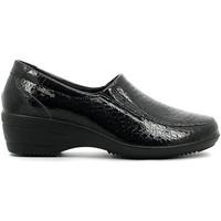 Enval 6939 Mocassins Women Black women\'s Loafers / Casual Shoes in black