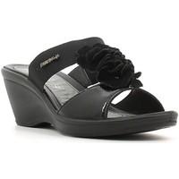 enval 5974 wedge sandals women womens sandals in black