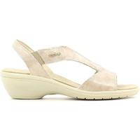 Enval 5966 Sandals Women Beige women\'s Sandals in BEIGE