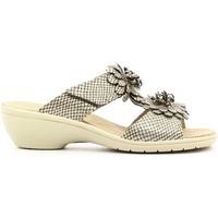 enval 5963 sandals women platino womens mules casual shoes in grey