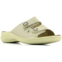 enval 1990 sandals women platino womens mules casual shoes in grey