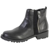 Enza Nucci Boots QL2636 Noir women\'s Low Ankle Boots in black