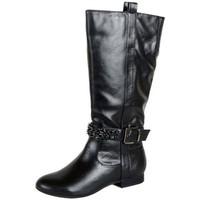 enza nucci bottes ql1617 noir womens high boots in black