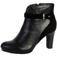 Enza Nucci Bottine Ql2221 Noir women\'s Low Ankle Boots in black