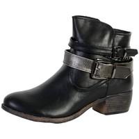 enza nucci bottine dr2247 noir womens low ankle boots in black