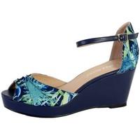 enza nucci sandales ql2404 marine womens sandals in blue