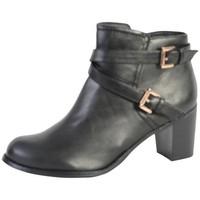 Enza Nucci Bottine QL2226 Noir women\'s Low Ankle Boots in black
