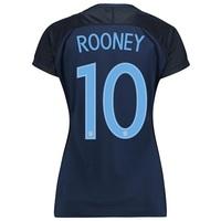 england away stadium shirt 2017 18 womens with rooney 10 printing red