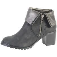 Enza Nucci Bottine QL2627 Noir women\'s Low Ankle Boots in black