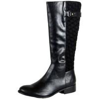 enza nucci bottes ql1530 noir womens high boots in black