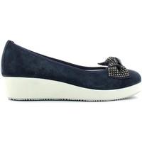 enval 3945 mocassins women womens loafers casual shoes in blue
