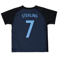 england away stadium shirt 2017 18 kids with sterling 7 printing red