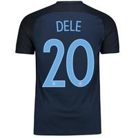 England Away Vapor Match Shirt 2017-18 with Dele 20 printing, Red