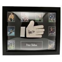 england fa shilton signed glove framed