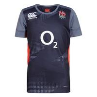 england rugby training pro shirt graphite black