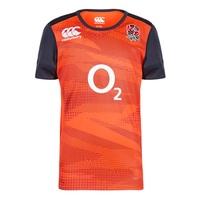 england rugby training pro shirt red spark red